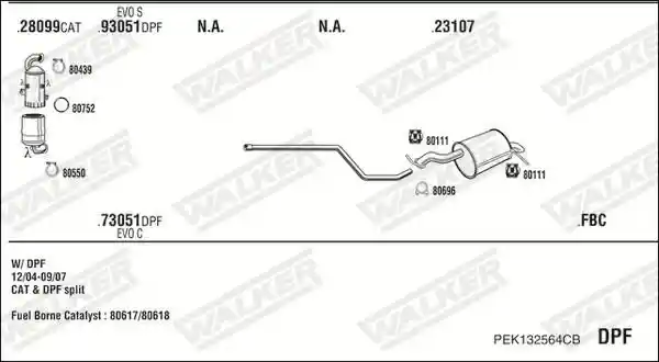 WALKER PEK132564CB