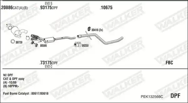 WALKER PEK132566C