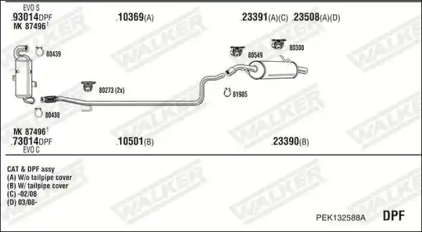 WALKER PEK132588A