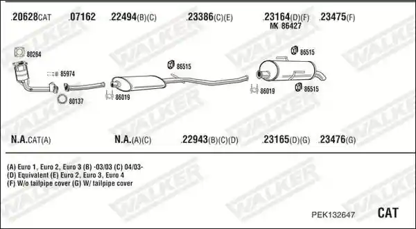 WALKER PEK132647
