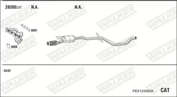 WALKER PEK134562A
