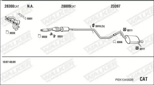 WALKER PEK134562B
