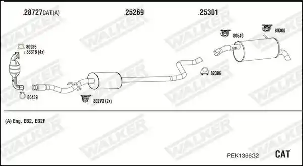 WALKER PEK136632