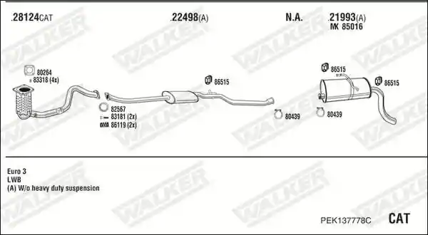 WALKER PEK137778C