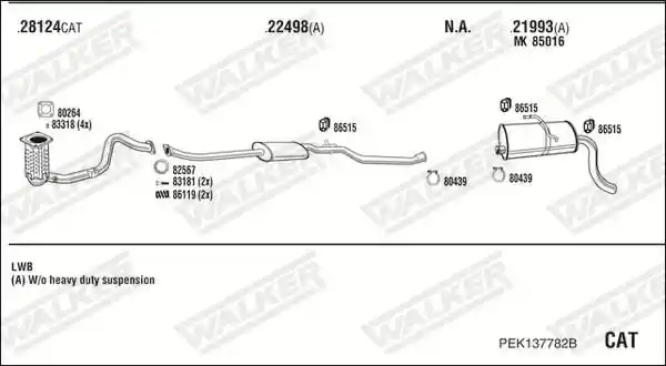 WALKER PEK137782B