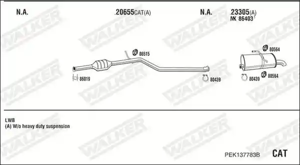 WALKER PEK137783B