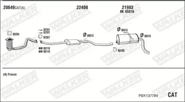 WALKER PEK137784