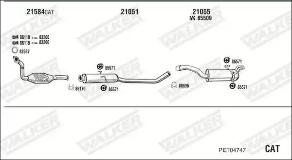WALKER PET04747