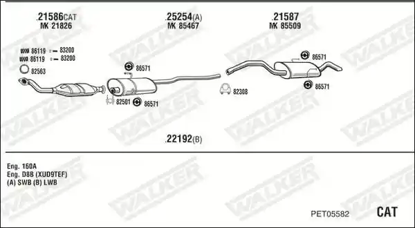 WALKER PET05582