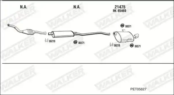 WALKER PET05627
