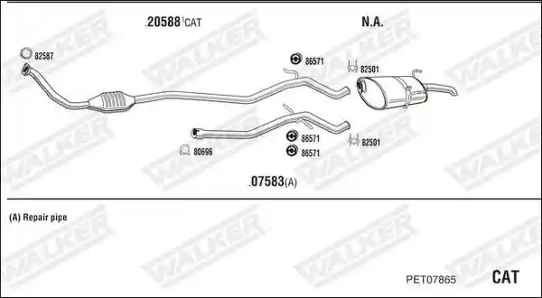 WALKER PET07865
