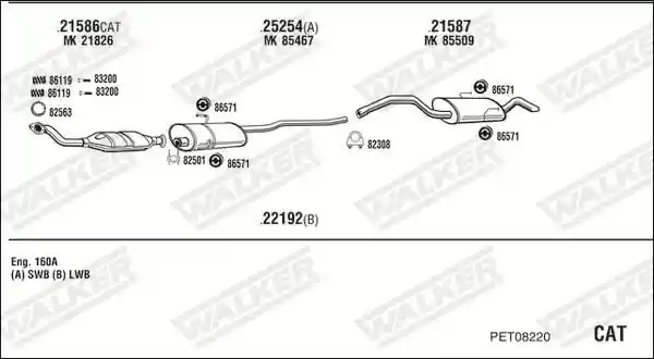 WALKER PET08220