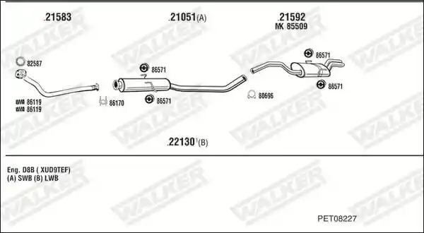 WALKER PET08227