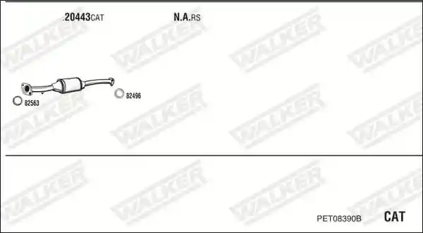 WALKER PET08390B
