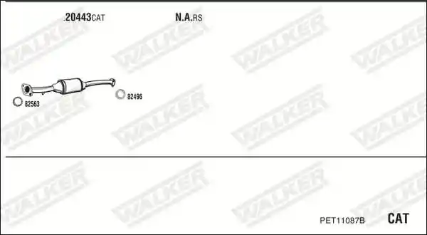 WALKER PET11087B