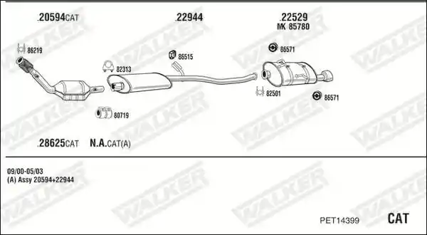WALKER PET14399