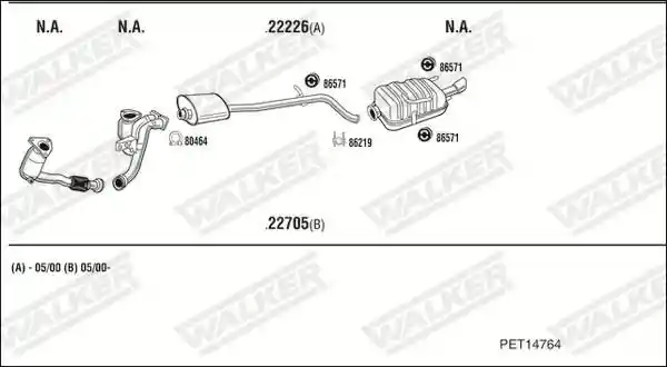 WALKER PET14764