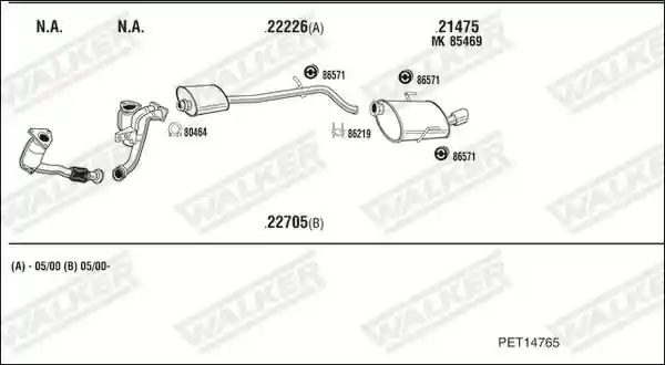 WALKER PET14765