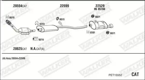 WALKER PET15552