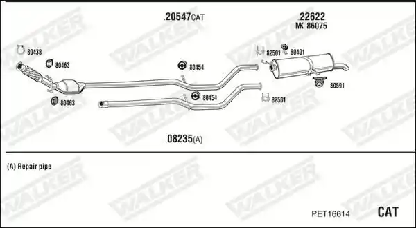 WALKER PET16614
