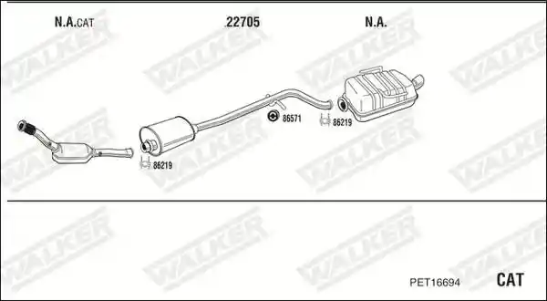 WALKER PET16694
