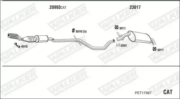 WALKER PET17987
