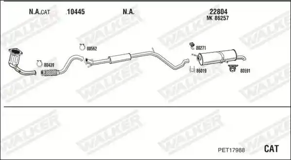 WALKER PET17988