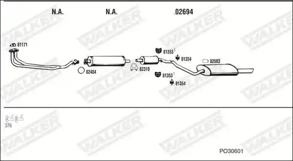 WALKER PO30601