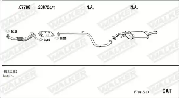 WALKER PR41500