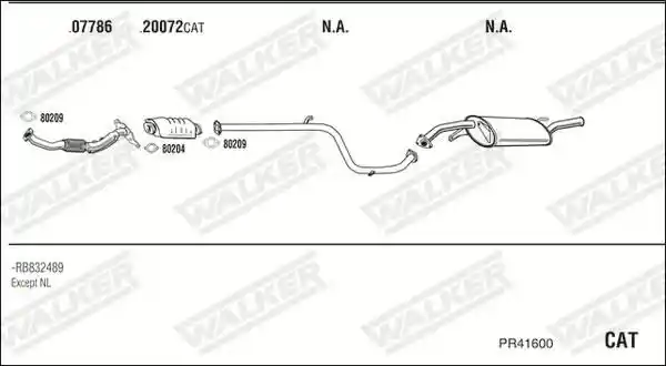 WALKER PR41600