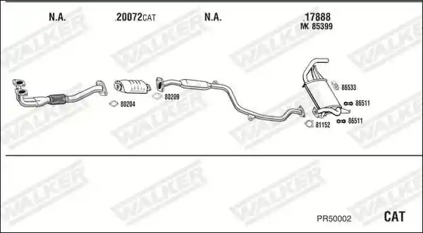 WALKER PR50002