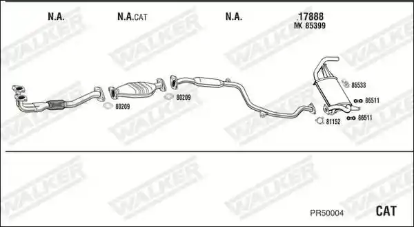 WALKER PR50004