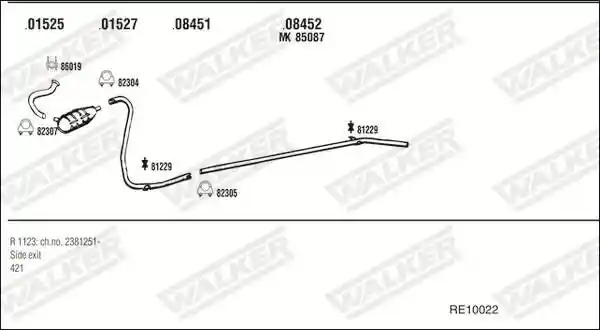 WALKER RE10022