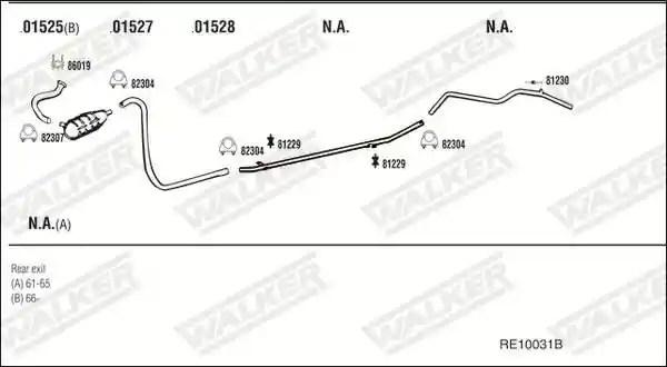 WALKER RE10031B