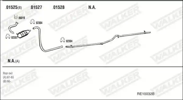 WALKER RE10032B