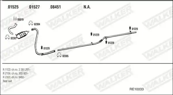 WALKER RE10033