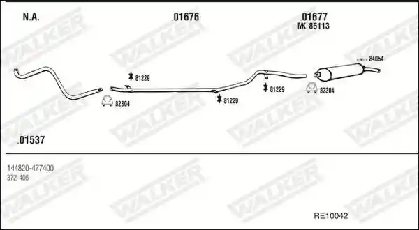 WALKER RE10042