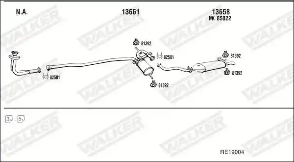 WALKER RE19004