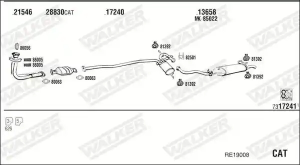WALKER RE19008