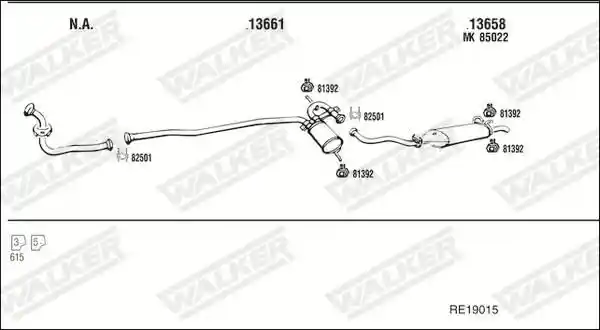 WALKER RE19015