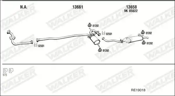 WALKER RE19018