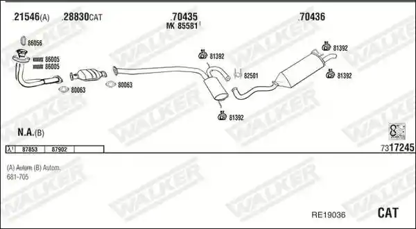 WALKER RE19036