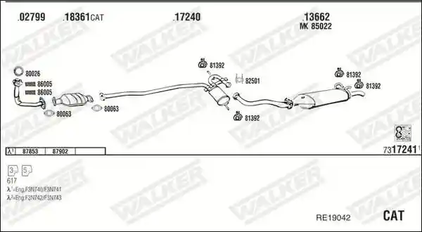 WALKER RE19042