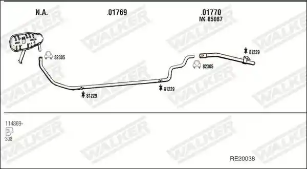 WALKER RE20038