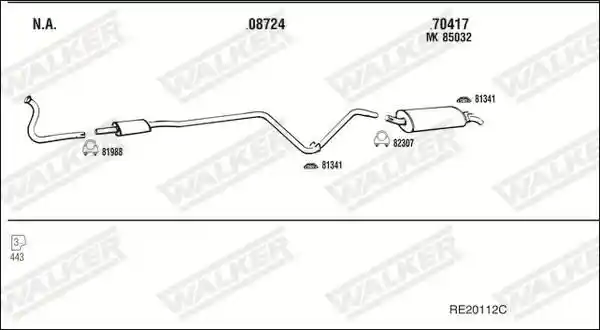 WALKER RE20112C