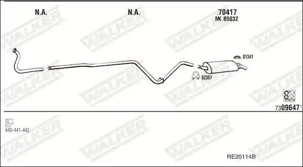 WALKER RE20114B