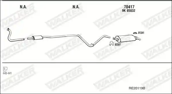WALKER RE20119B