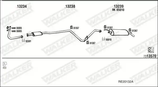 WALKER RE20132A