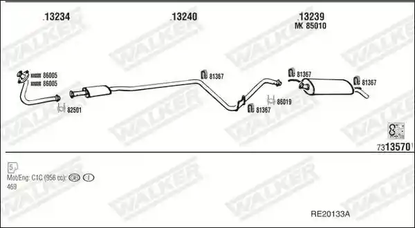 WALKER RE20133A