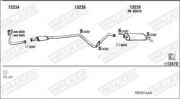 WALKER RE20134A
